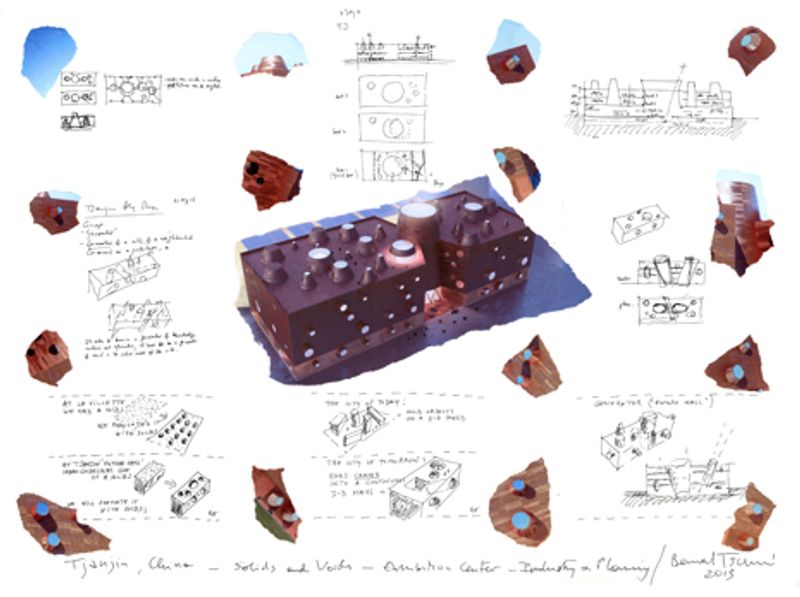 Attaque d’un fourgon postal, un dessin de Bernard Tschumi disparait 