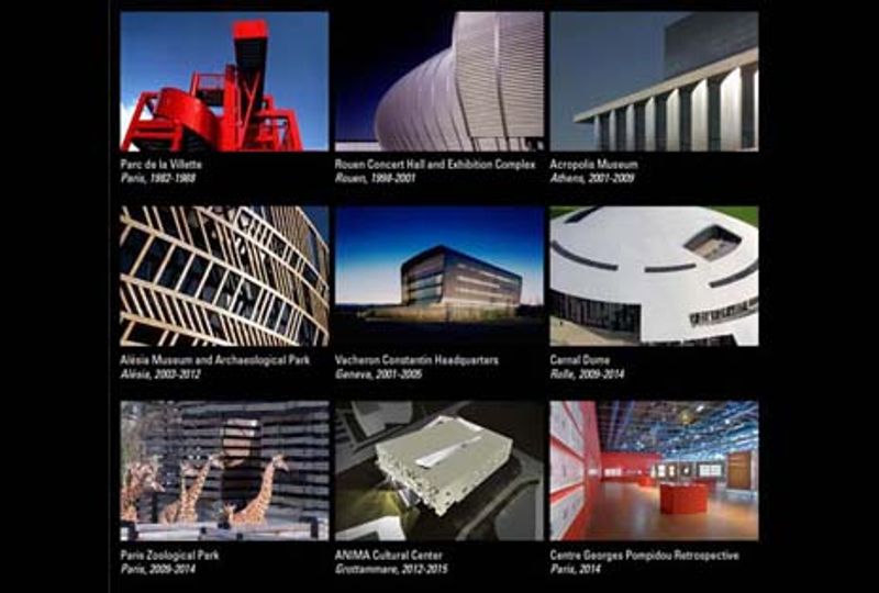 Le Piranèse Prix de Rome 2015 pour les réalisations de carrière décerné à Bernard Tschumi