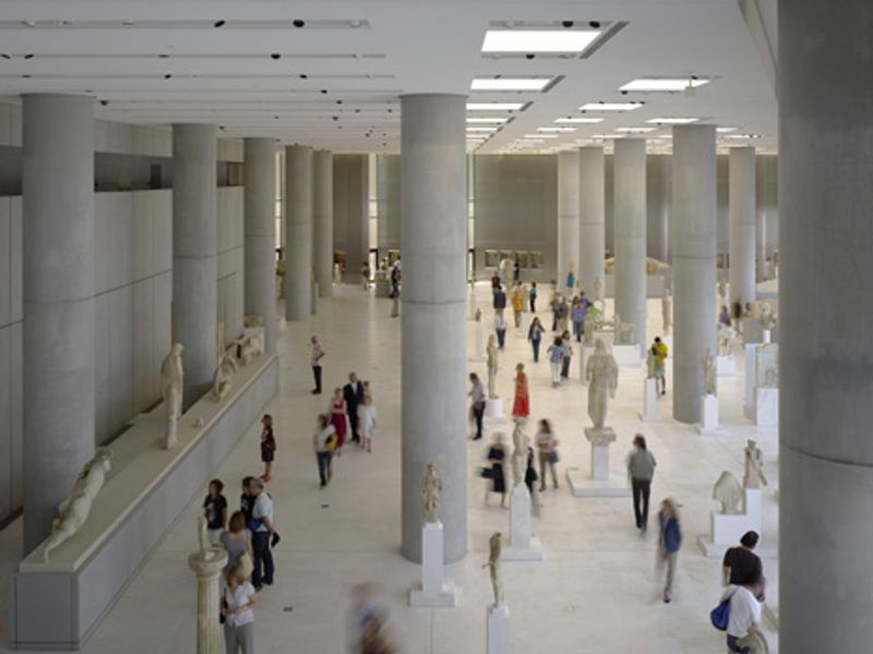 Acropolis Museum Visitors