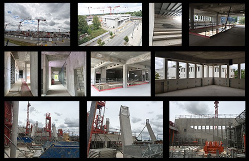 Université Paris-Saclay BPC en chantier.