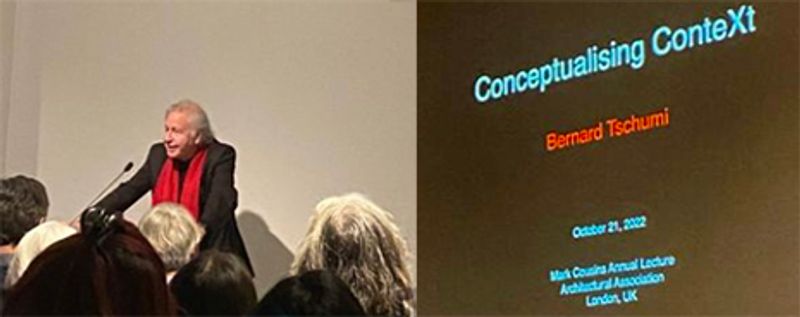 ARCHITECTURAL ASSOCIATION MARK COUSINS ANNUAL LECTURE