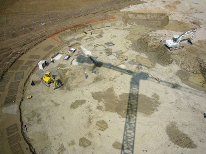 Alesia Contruction Begins