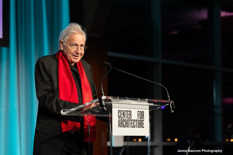 BERNARD TSCHUMI HONORÉ PAR LE AIA NEW YORK/CENTER FOR ARCHITECTURE